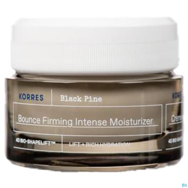 Korres Pin Noir 4d Creme Jour Peaux Seches 40ml