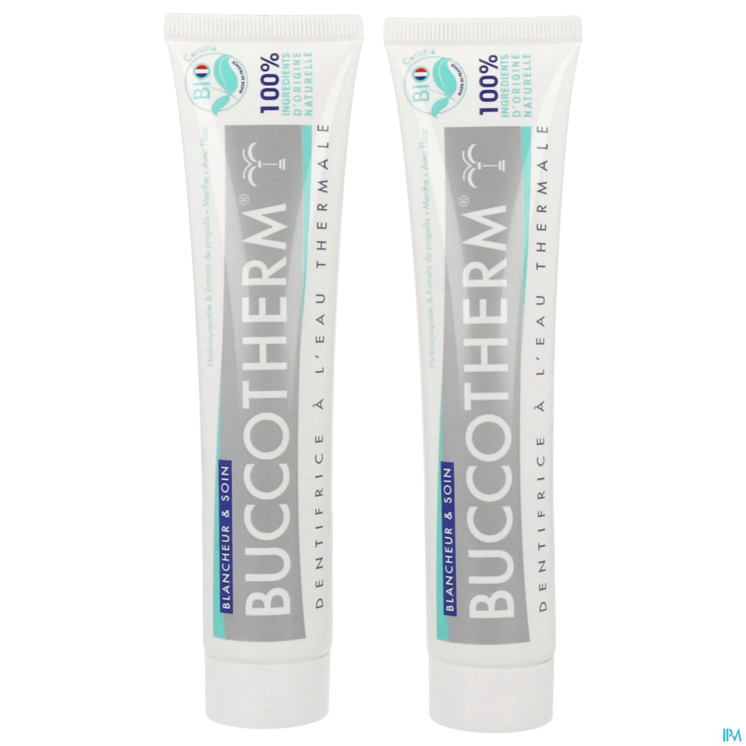 Buccotherm Dentifrice Bio Blancheur Et Soin 75ml X2