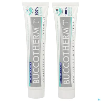 Buccotherm Dentifrice Bio Blancheur Et Soin 75ml X2