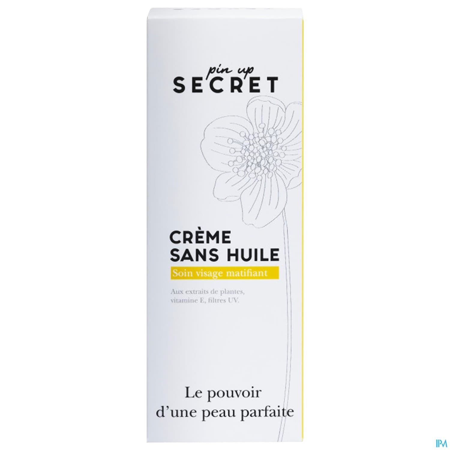 Pin Up Secret Creme Sans Huile Matifiante 50ml