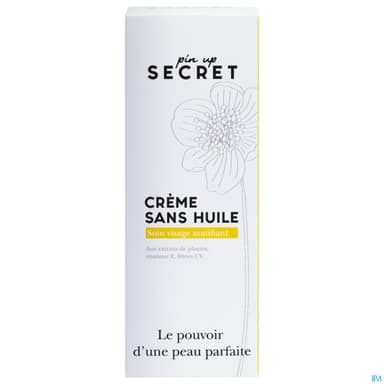 Pin Up Secret Creme Sans Huile Matifiante 50ml