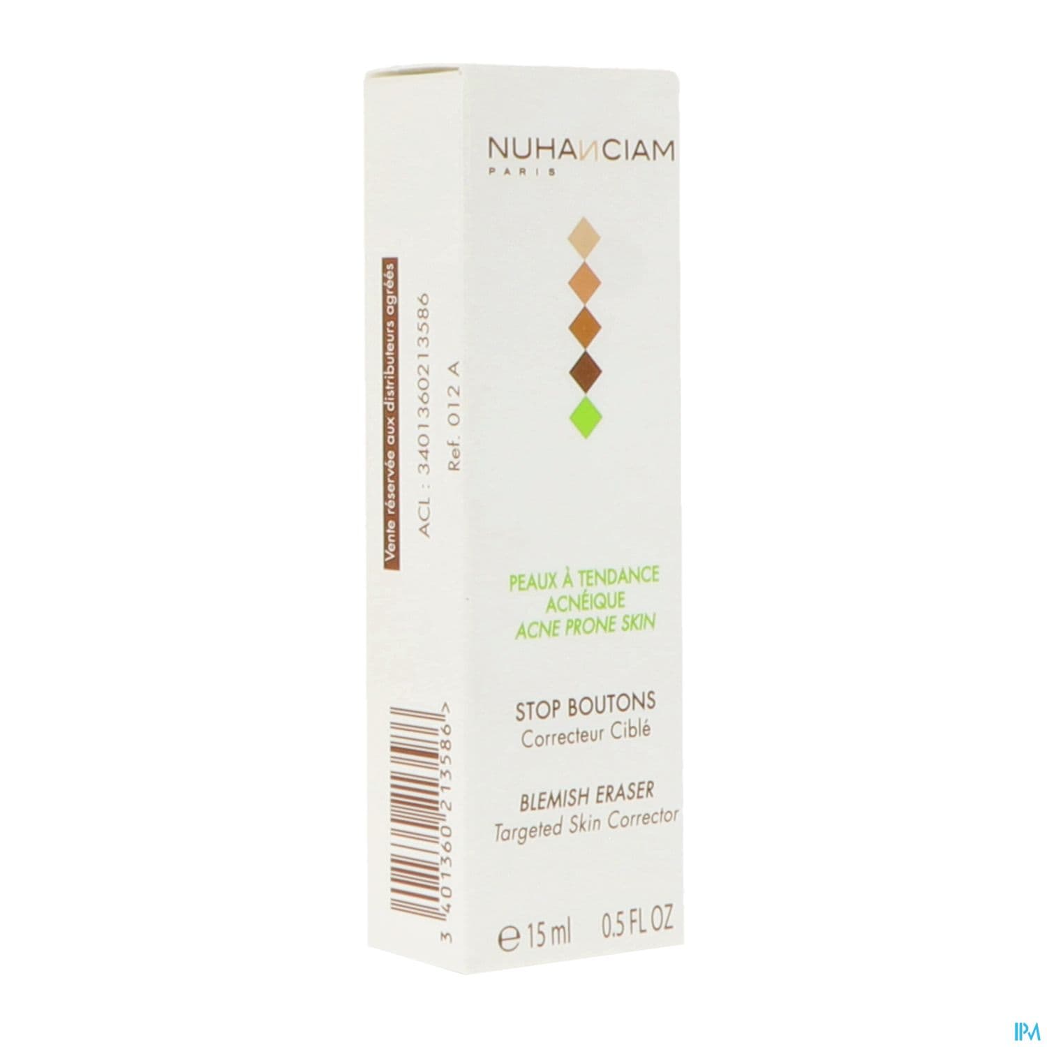 Nuhanciam Stop Boutons Correcteur Cible 15ml