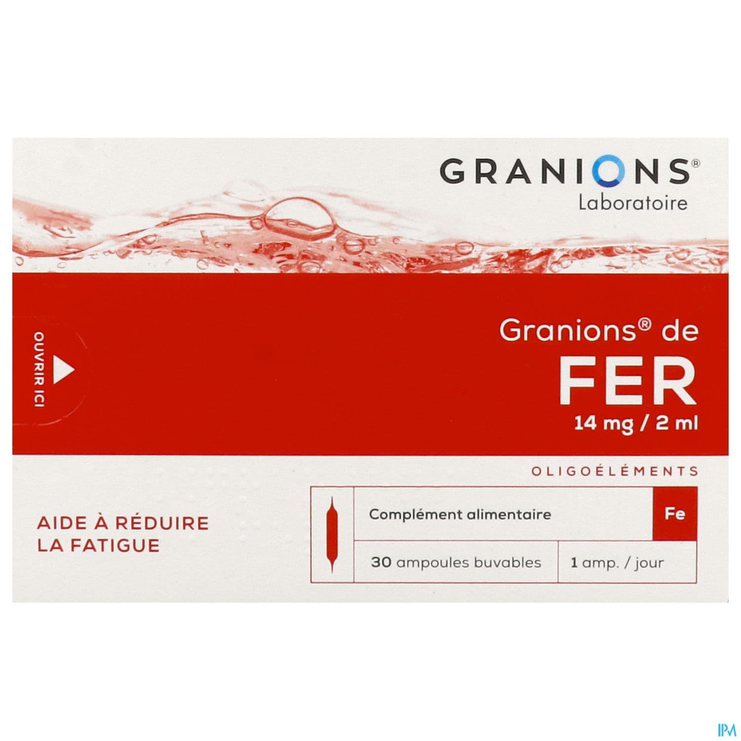 GRANIONS DE FER AMP BUV 2ML 30