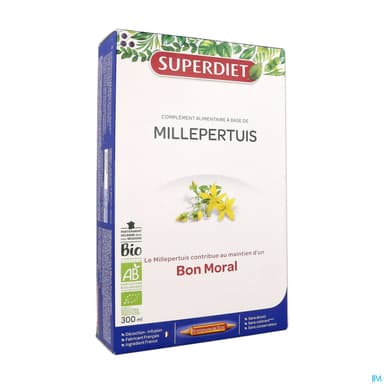 SUPERDIET MILLEPERTUIS BIO AMP20