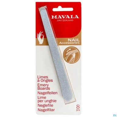 MAVALA LIMES A ONGLE BOIS X8