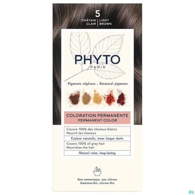 PHYTO COLOR 5 CHATAIN CLAIR