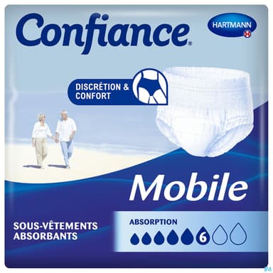 CONFIANCE MOBIL SLIP ABSOR 6G XL14