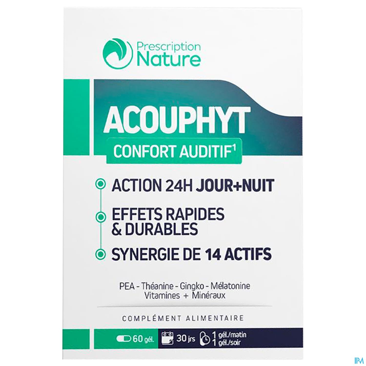 Prescription Nature Acouphyt Gelule 60