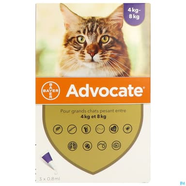 Advocate Chat Grand Spot On Solution 0ml8 X 3
