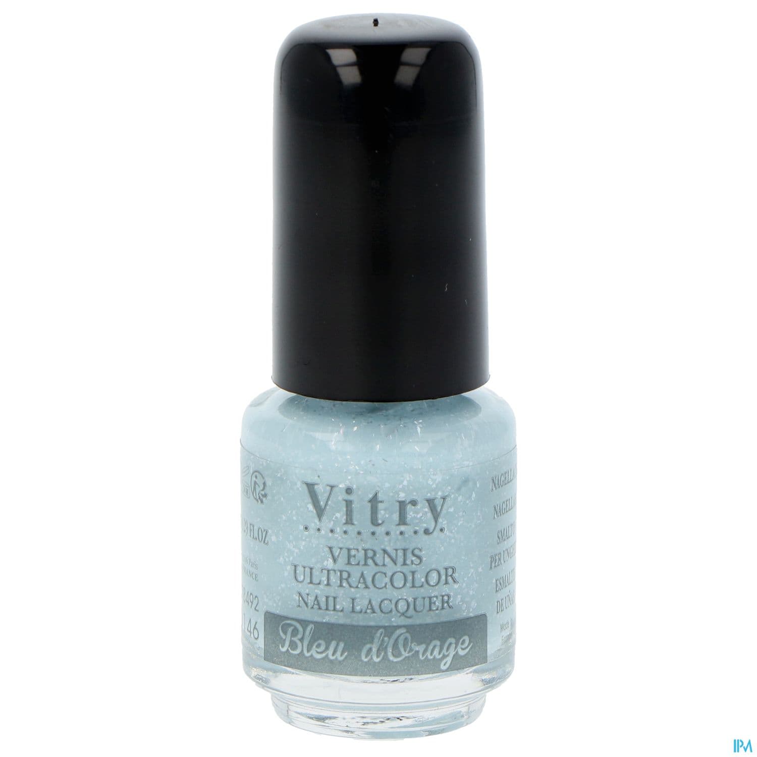 Vitry Vernis Ongles Bleu Orage Mini 4ml