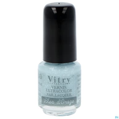 Vitry Vernis Ongles Bleu Orage Mini 4ml