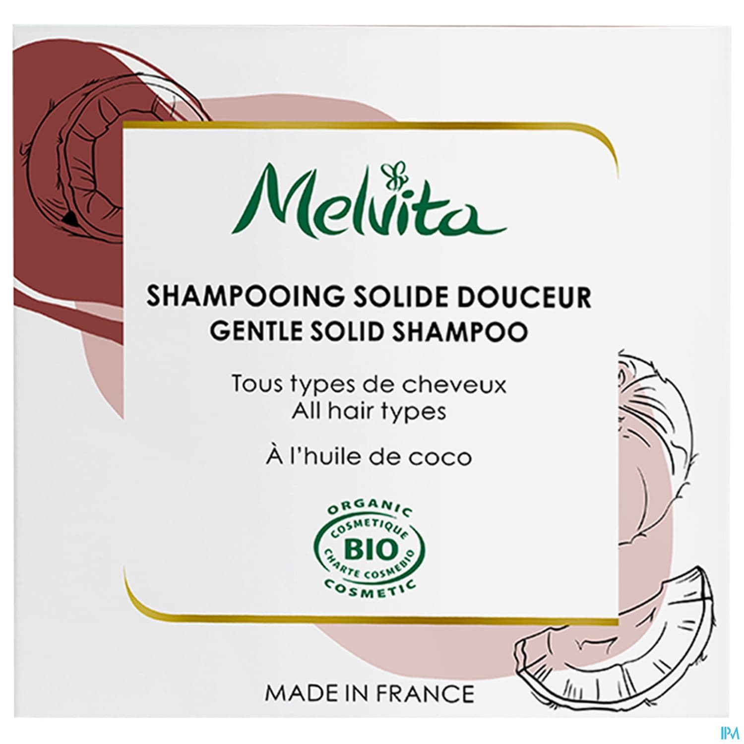 MELVITA SH SOLIDE DOUCEUR BIO 55G