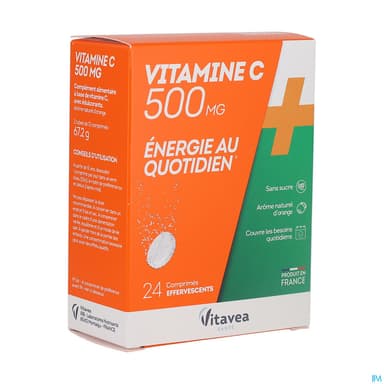 VITAVEA VIT C CPR EFFERV 24