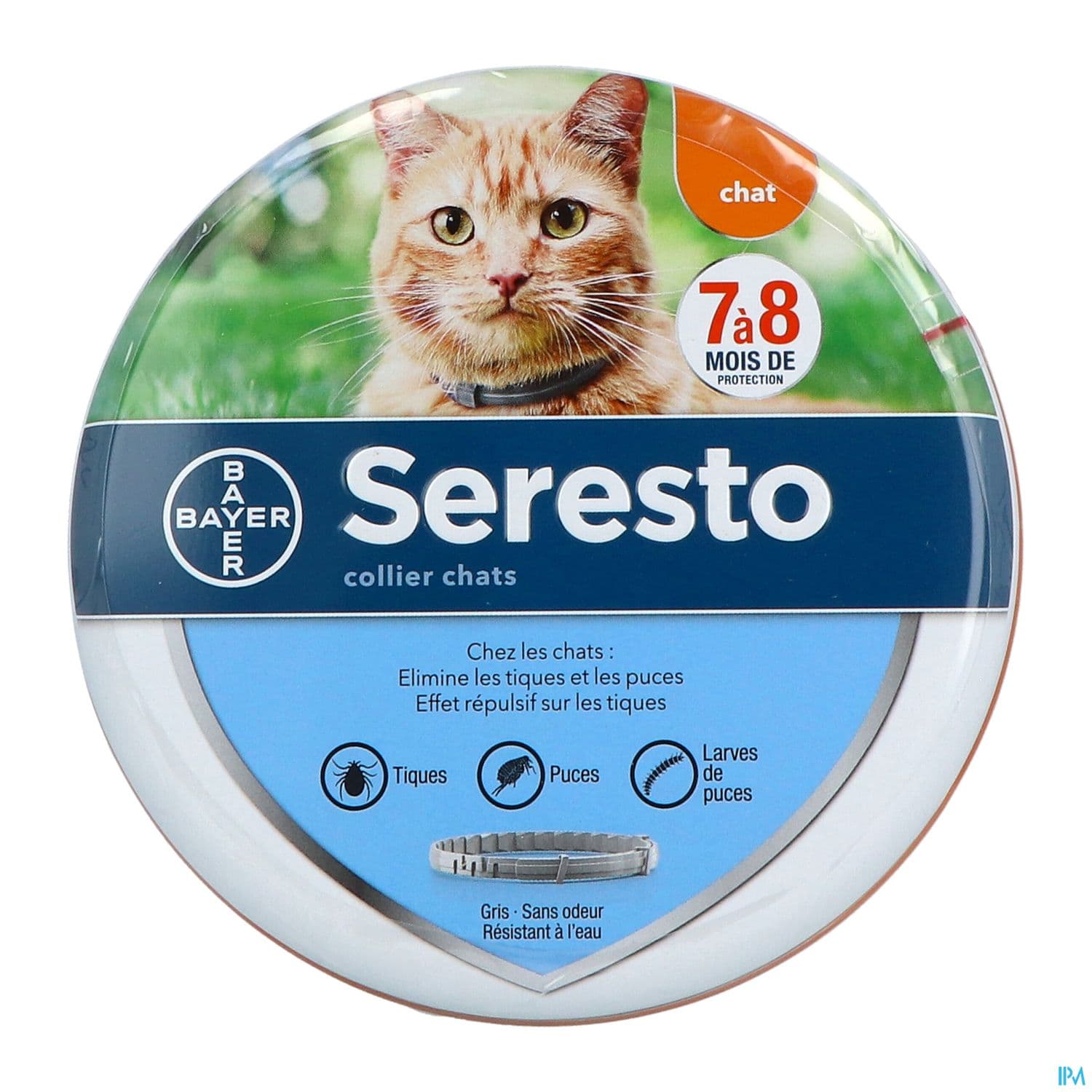 Elanco Seresto Collier Puces Tiques Chat X1