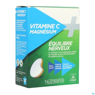 VITAVEA VIT C + MAGNESIUM CPR24