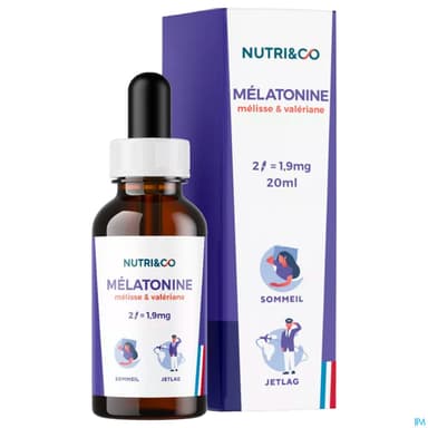 NUTRI&CO MELATONINE 20ML