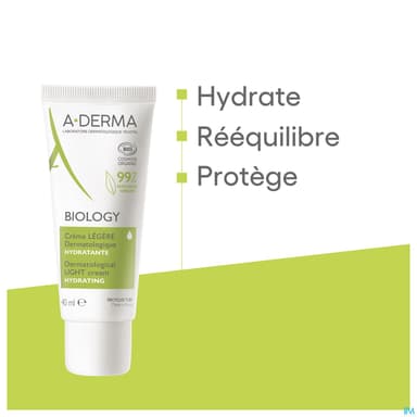 A-DERMA BIOLOGY CR LEG DERMA 40ML