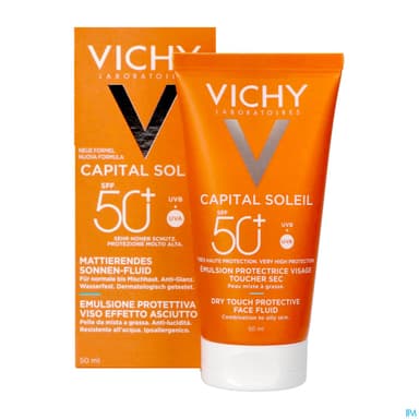 CAPITAL SOL EMULS VIS SPF50 50ML