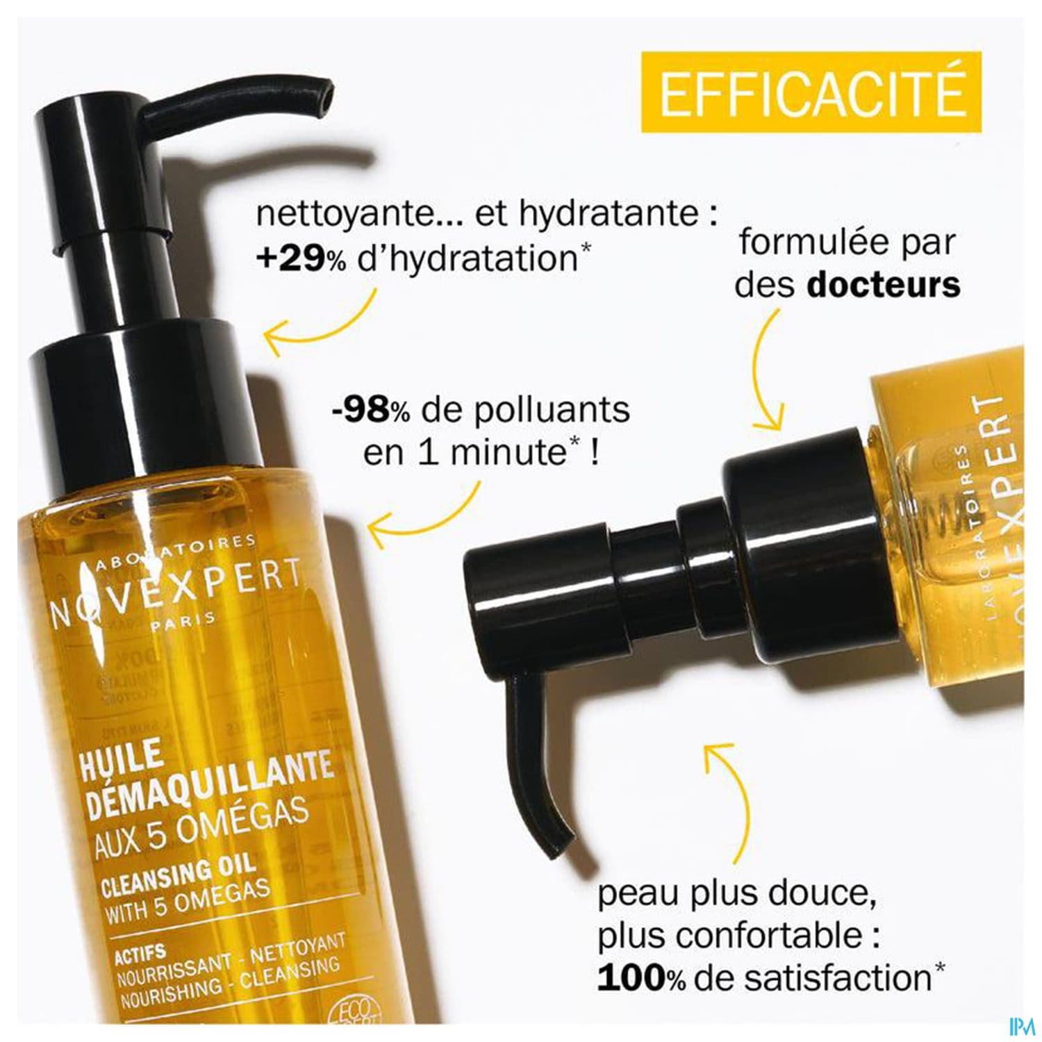 Novexpert Huile Demaquillante 5omegas 150ml