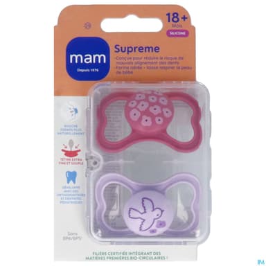 SUCET MAM SUPREME SIL 18+M X2