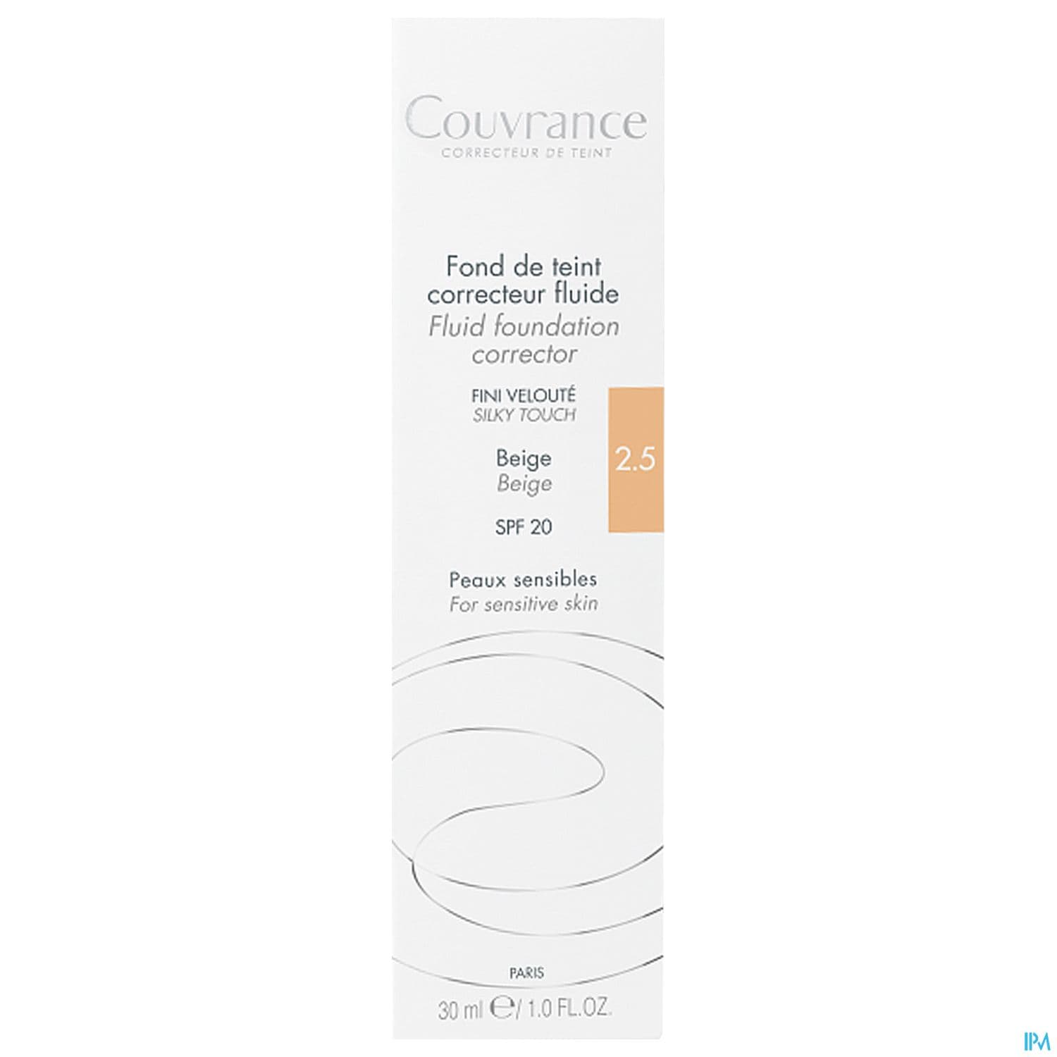 Avene Couvrance Fdt Correct. Fluide 2,5 Beige 30ml
