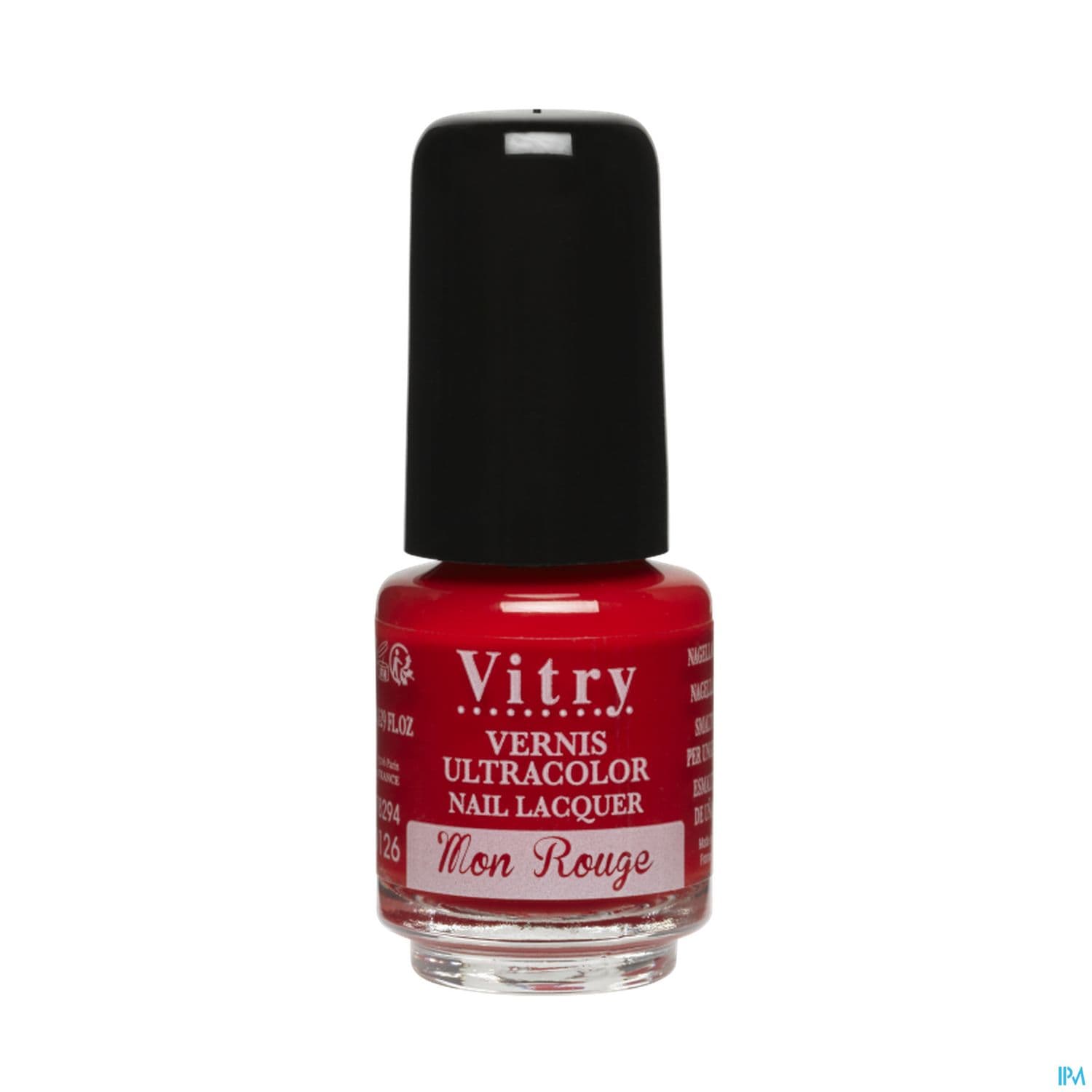 Vitry Vernis Ongles Mon Rouge Mini 4ml