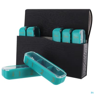 ANYCARE PILULIER MINI BOOK NOIR