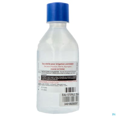 Lavoisier Eau Sterile Irrigation 250ml