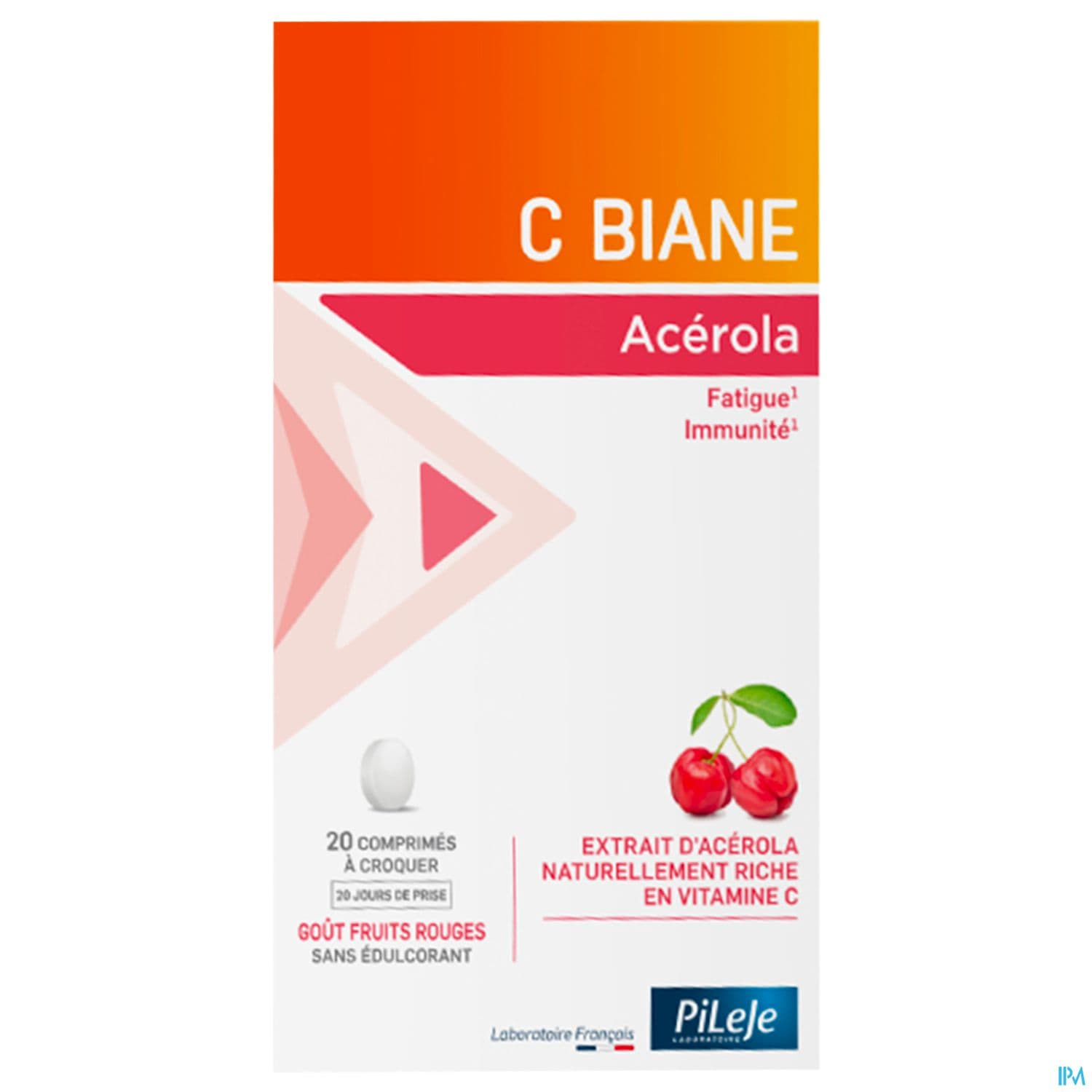 Pileje C Biane Acerola Comprime A Croquer 20