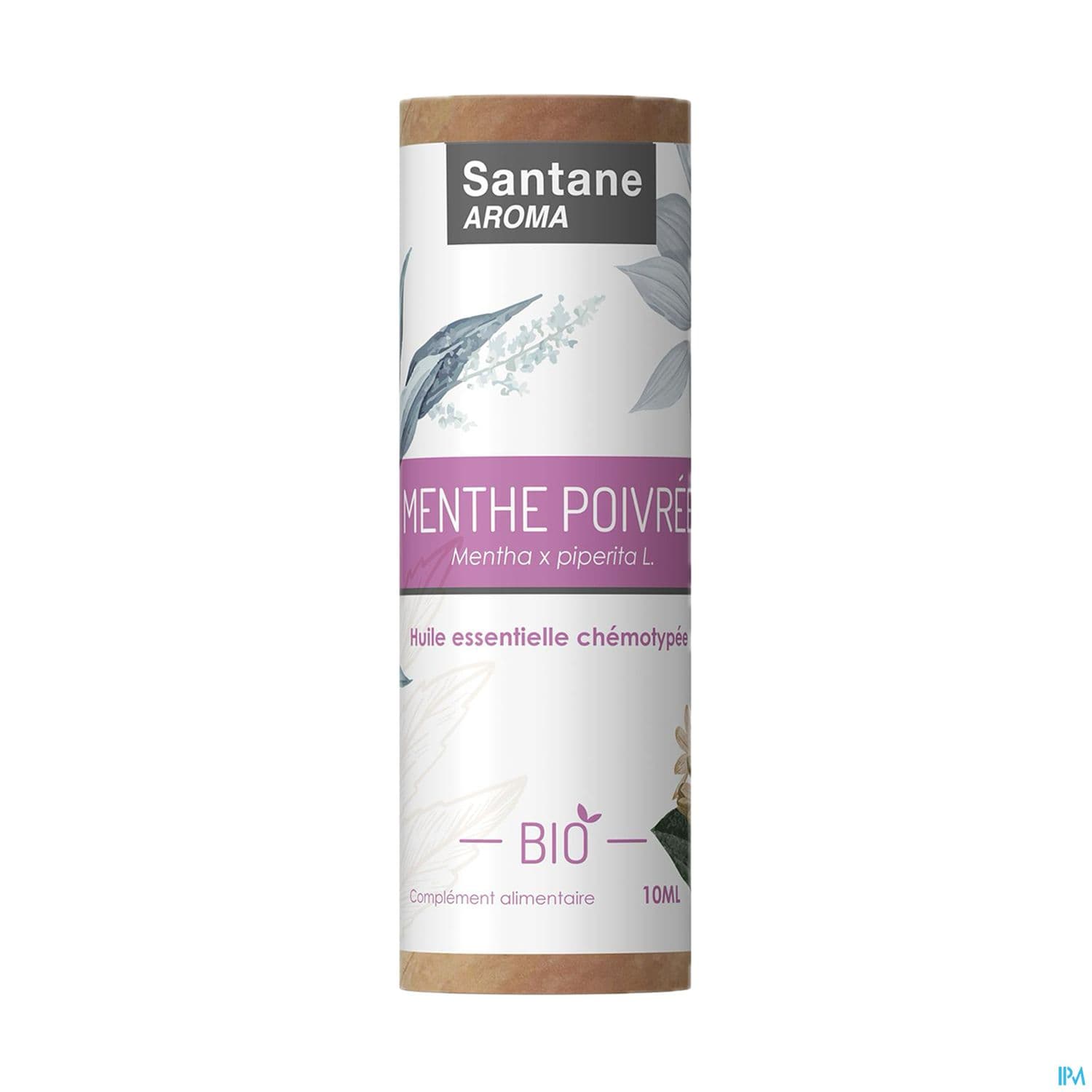Santane Aroma Huile Essentielle Menthe Poivree Bio 10ml