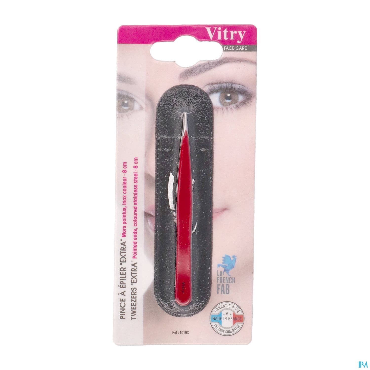 Vitry Pince Epil Extra Couleur Mors Pointus