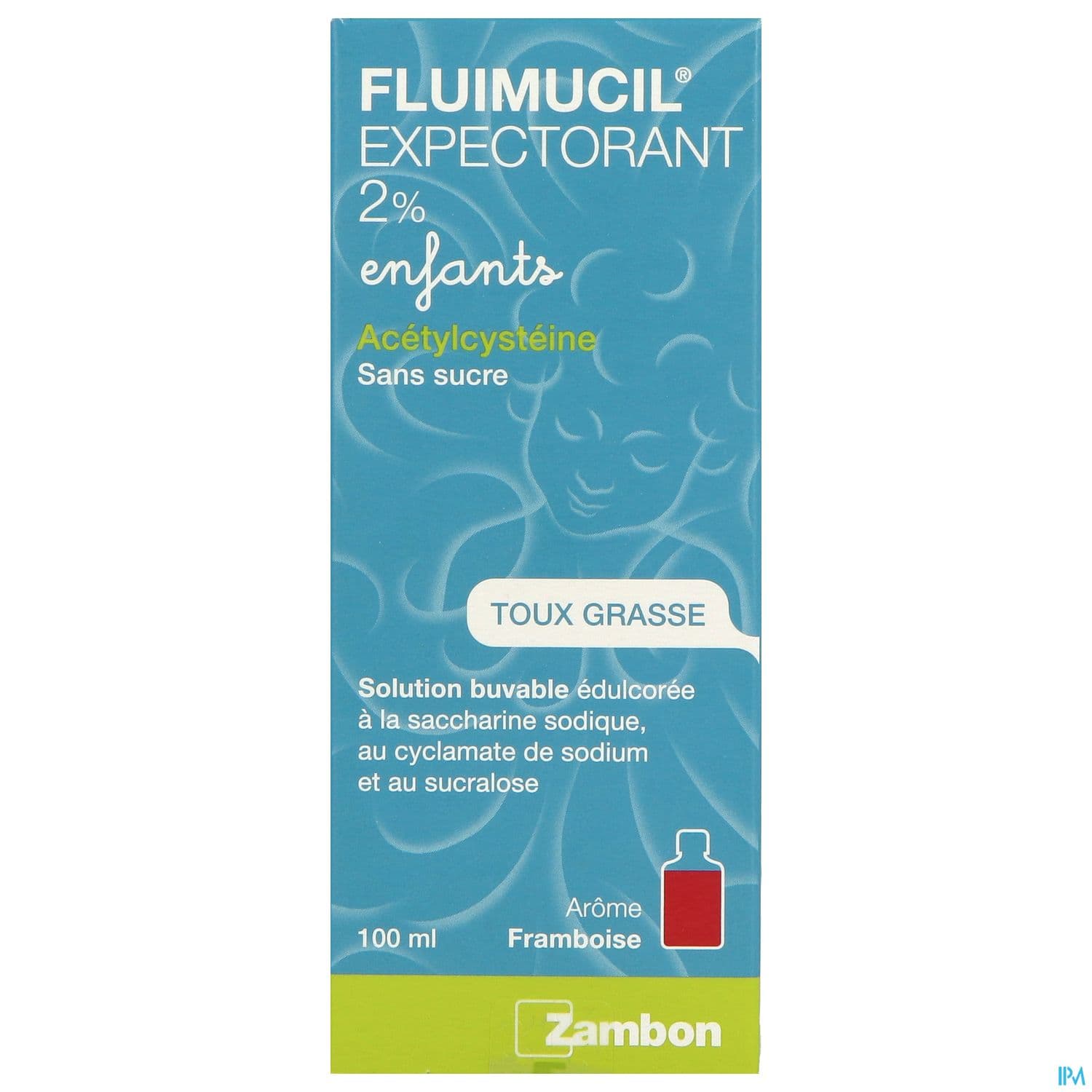 Fluimucil Expectorant Acetylcysteine 2% Enfant Nourrisson Solution Buvable 100ml
