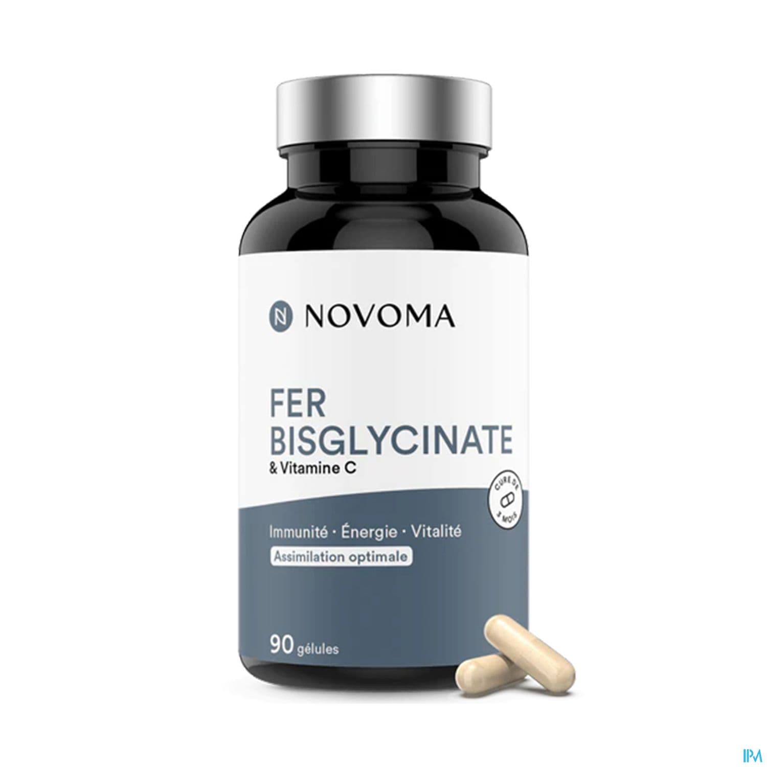 Novoma Fer Bisglycinate Ferrochel Gelule 90