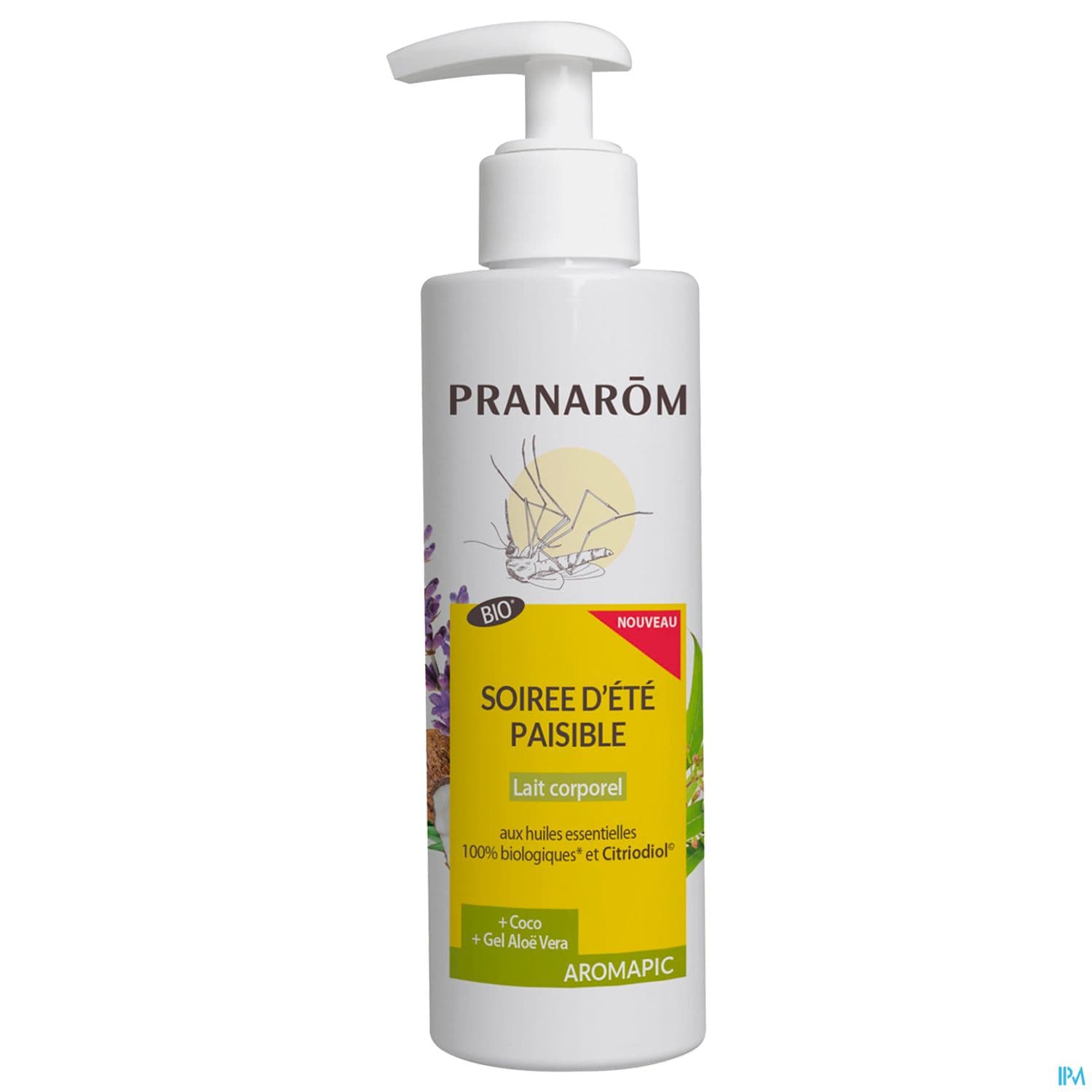 Pranarom Aromapic Lait Corps Soiree Ete Paisible Antimoustique Bio 200ml