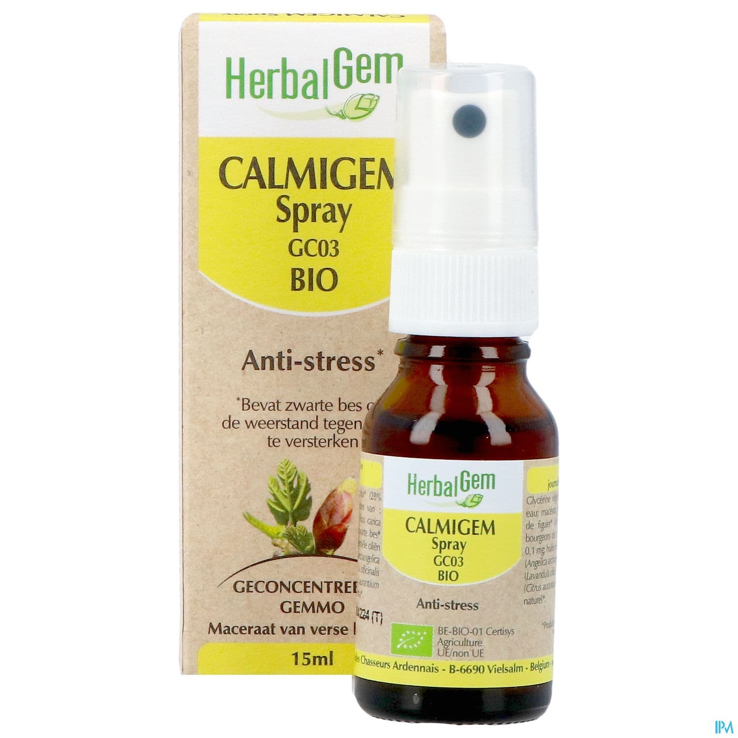 Herbalgem Calmigem Gc03 Antistress Bio Spray 15ml