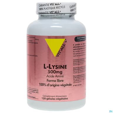 VIT ALL+ L LYSINE 500MG GELUL 120