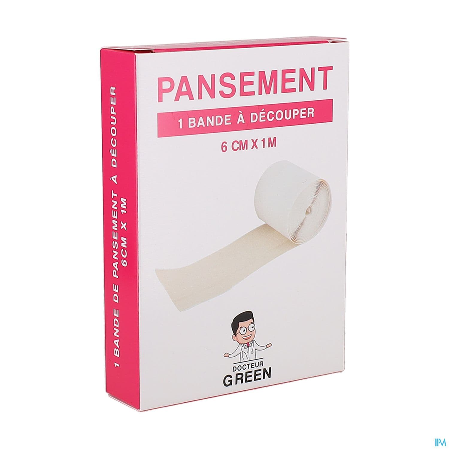 Dr Green Pansement Bande A Decouper 1m X 6cm