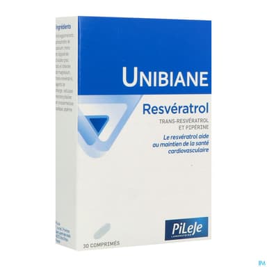 UNIBIANE RESERVERATROL CPR 30