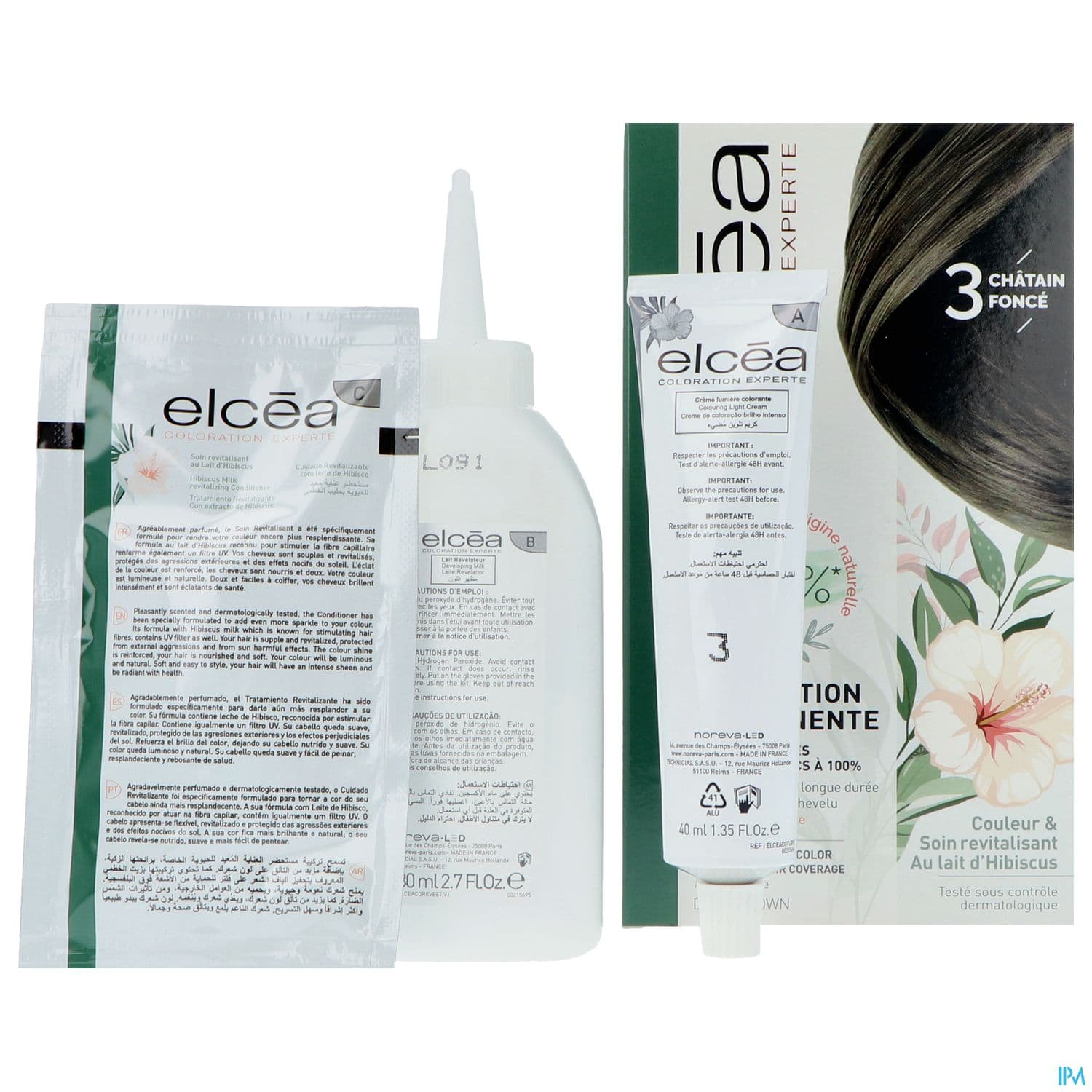 ELCEA COLOR EXPERT CHATAIN FONCE 3