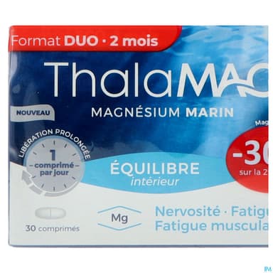 Thalamag Equilibre Interieur Duo Boite De 30 Comprime Lp X 2