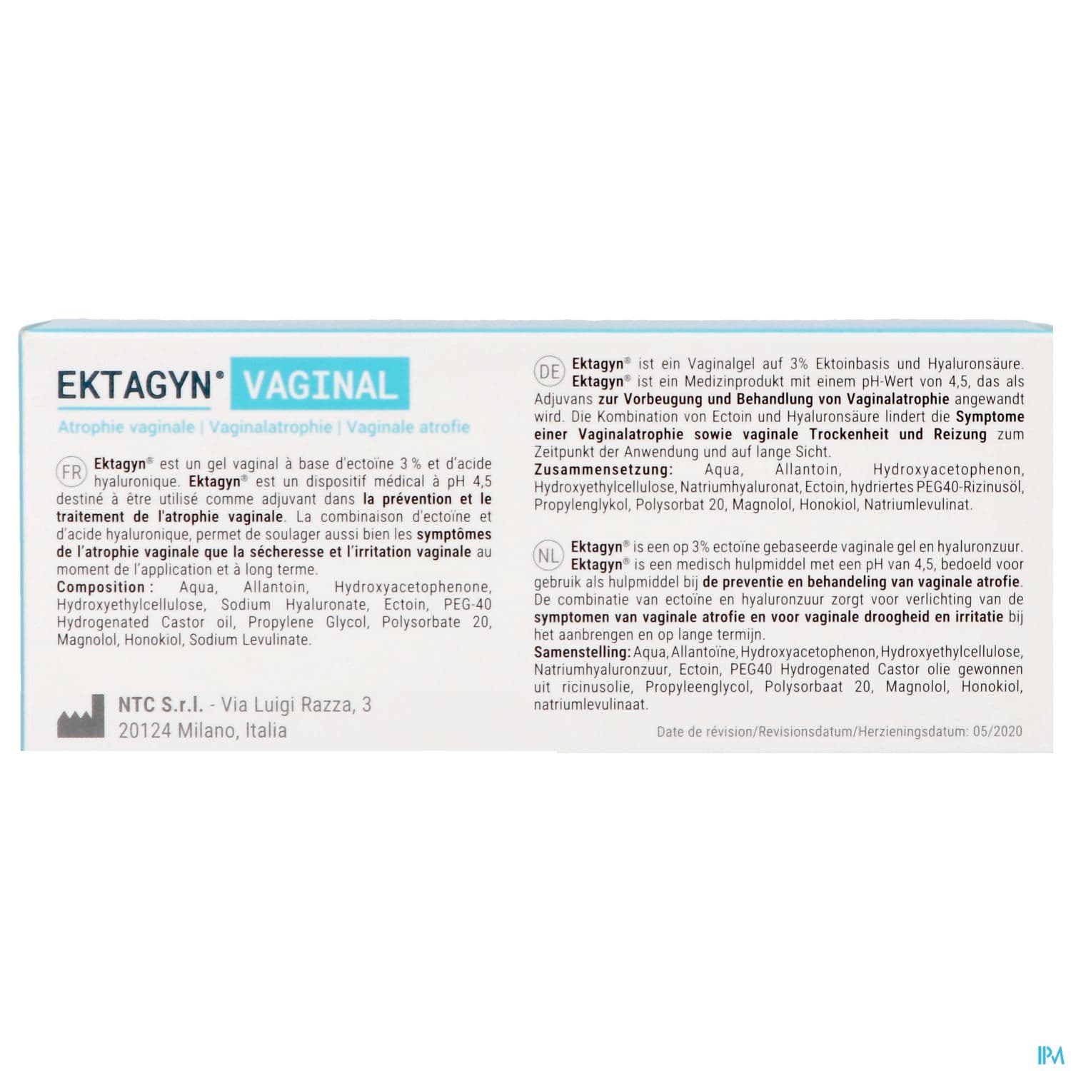EKTAGYN GEL VAGIN 30ML+CANUL 7