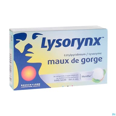 Lysorynx 1mg5/20mg Comprime A Sucer 36