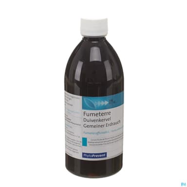 Pileje Eps Fumeterre Extrait Fluide Glycerine 500ml