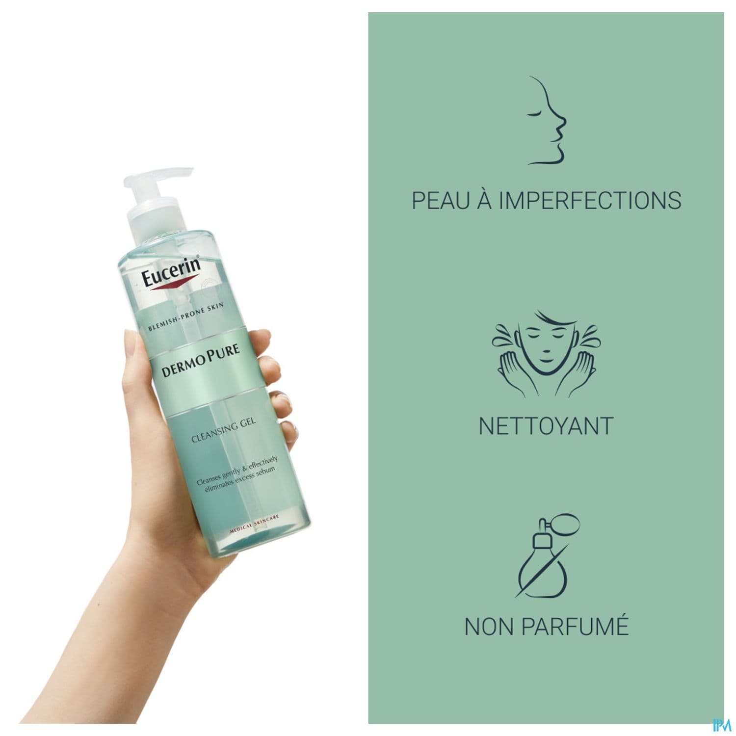 EUCERIN DERMOPURE GEL NETTOYANT