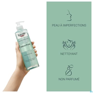 EUCERIN DERMOPURE GEL NETTOYANT
