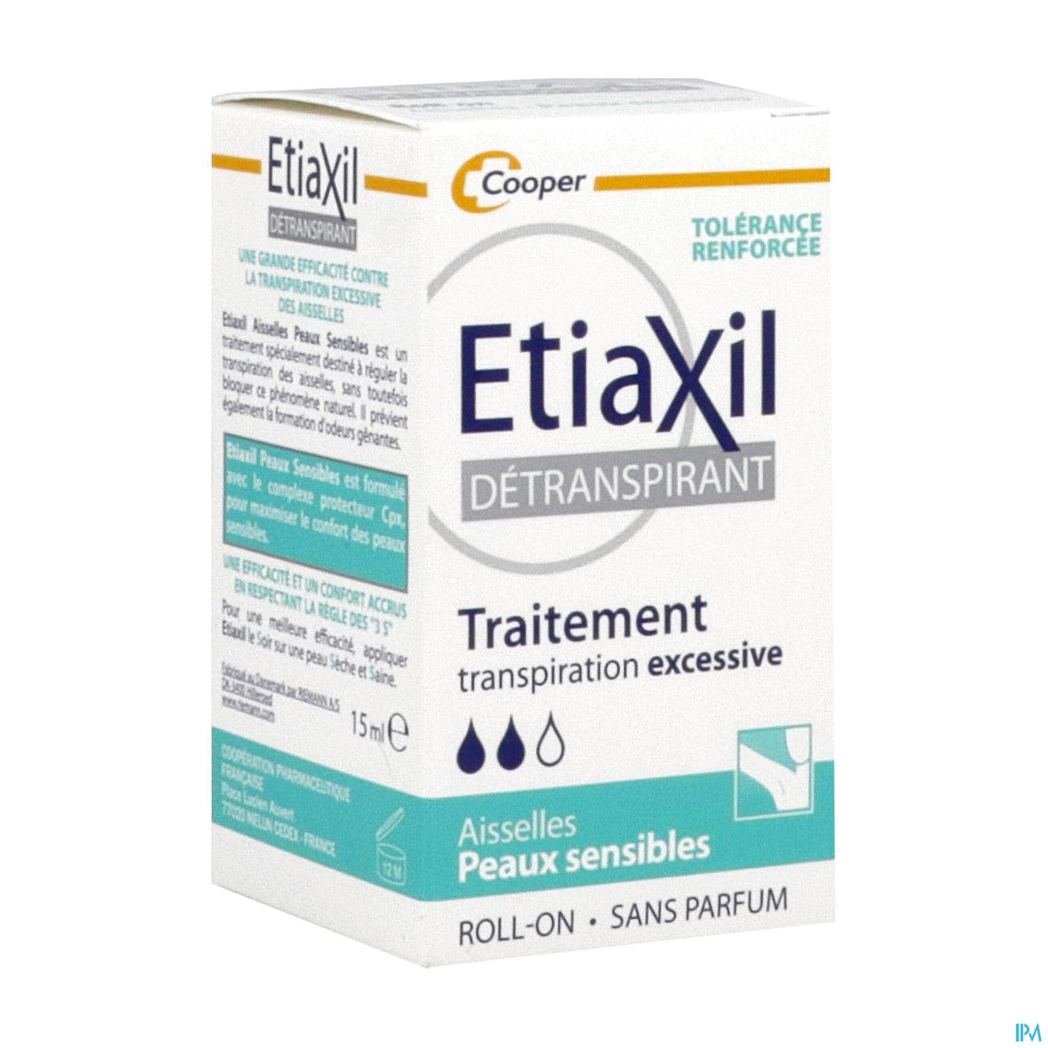 ETIAXIL DETRANSP P/SENS BILLE 15ML