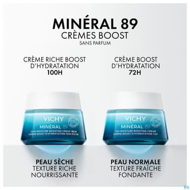 VICHY MINERAL89 CR BOOST RICHE50ML
