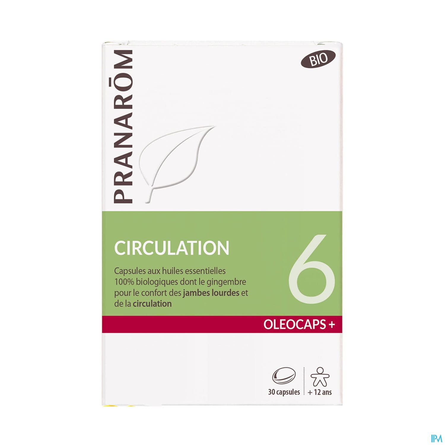 PRANAROM OLEOCAPS+6 CIRCULAT CAP30