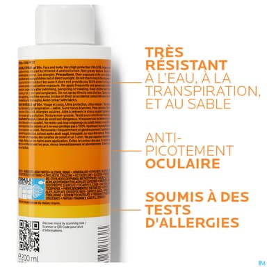 ANTHELIOS 50+ SPR INVISIBLE 200ML