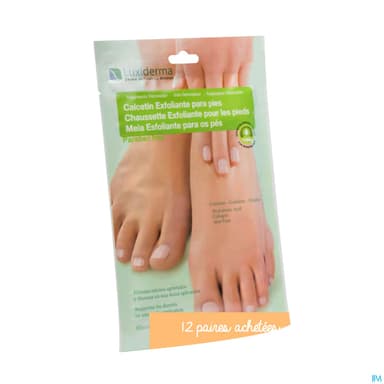 Luxiderma Chaussette Exfoliante X2